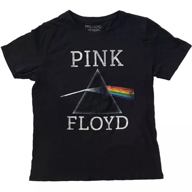 Offiziell Lizenziert - Pink Floyd - Prism Damen Enganliegend T-Shirt Dsotm Rock