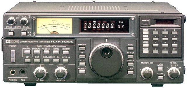 Icom Ic-R7000 Ic R7000 Communications Receiver Service Repair Manual