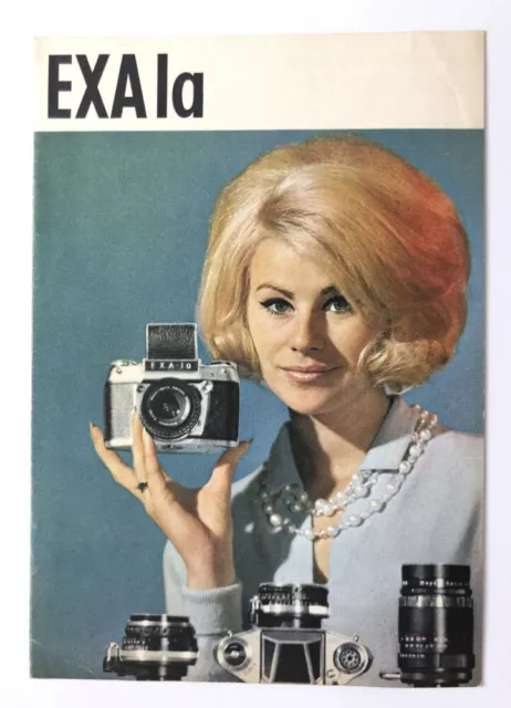 Brochure Exa La Camera GDR 1967