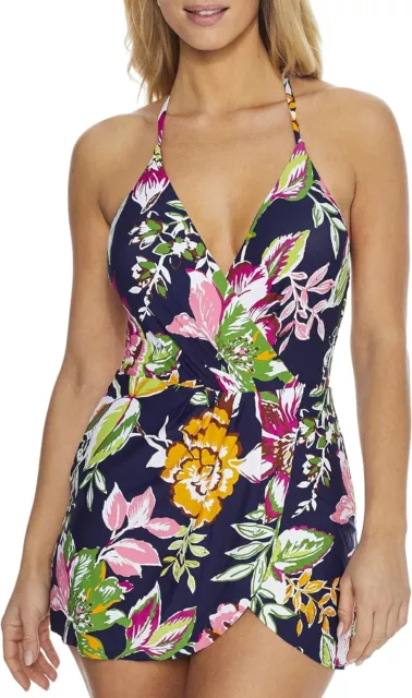 Re: Anne Cole Tropical Bloom SwimDress NWT - Size 14