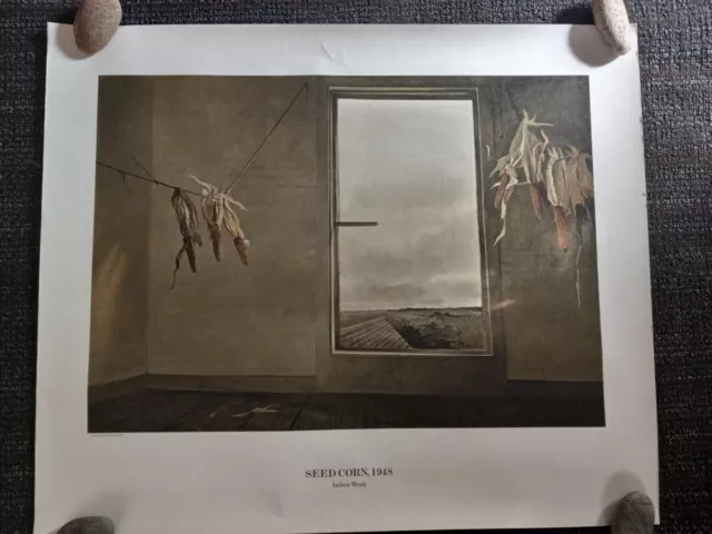 Andrew Wyeth SEED CORN, 1948 Print Triton Press 20x24