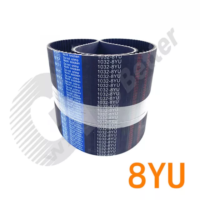 Timing Belt 8YU Width=40mm Closed Loop Synchronous Belt Perimeter=520mm~2000mm