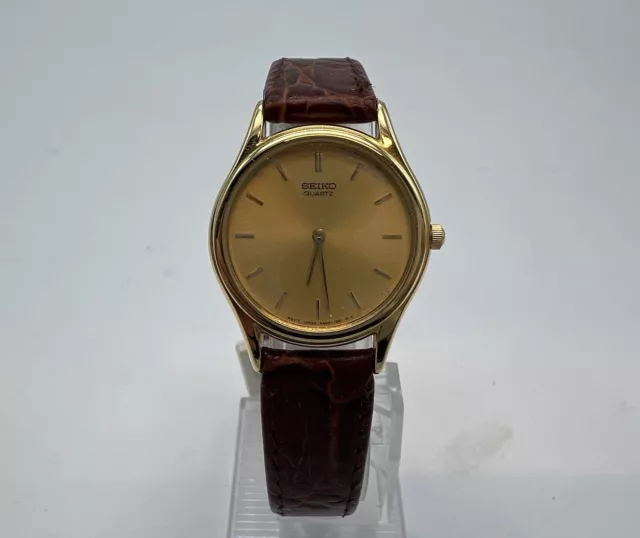 Orologio Seiko Quartz Anni 90’ Vintage Japan 100225 ES Steel Back Funzionante