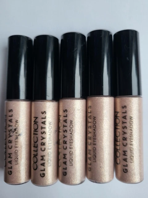Lote de trabajo paquete colección aura sombra de ojos líquida crema oro larga duración x5 regalo