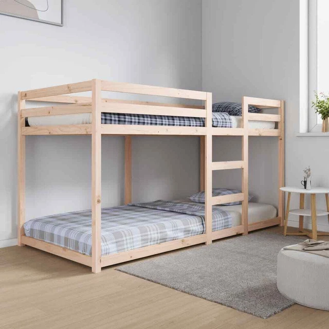 BUNK BED LOFT Bed Children Bed Frame Kids Twin Sleeper Solid Wood Pine
