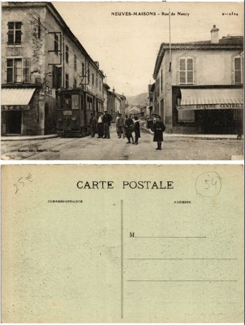 CPA AK NEUVES-MAISONS Rue de NANCY (378243)