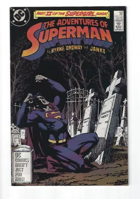 The Adventures of Superman #444 (DC Comics September 1988) Ordway, Byrne & Janke