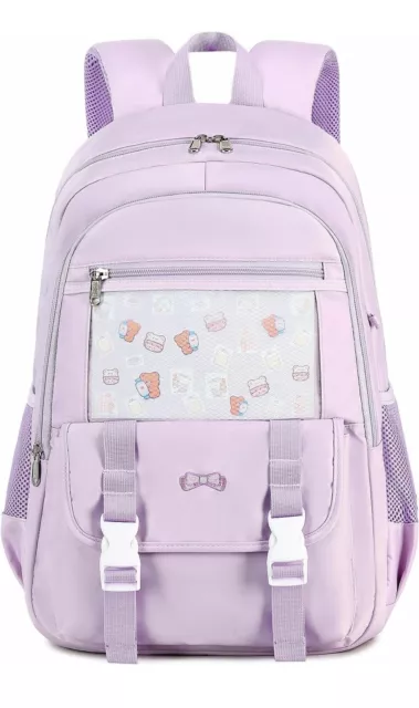 Kids School Backpack For Girls Elementary Middle School Bags Travel Rucksack