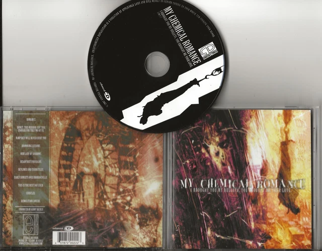 Bullets Cd MY CHEMICAL ROMANCE I Brought You My bullets me your love cd USA ...