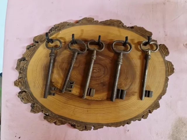 Original alte antike Schlüssel Bartschlüssel Eisenschlüssel, Konvolut
