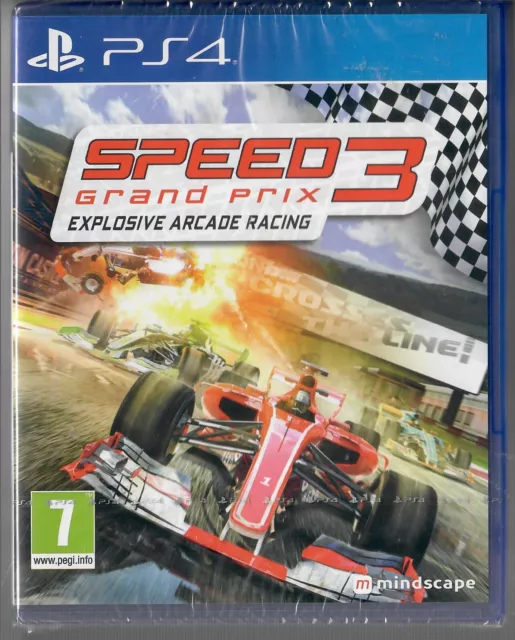 Speed 3: Grand Prix Sony PlayStation 4 PS4 Rennspiel NEU & VERSIEGELT