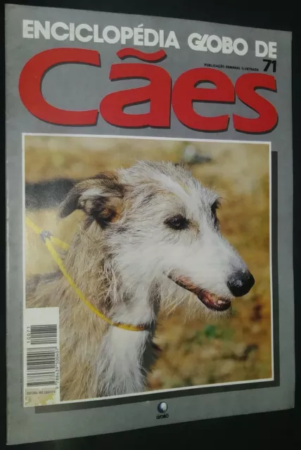 Enciclopedia Globo De Caes #71 Deerhound Cover