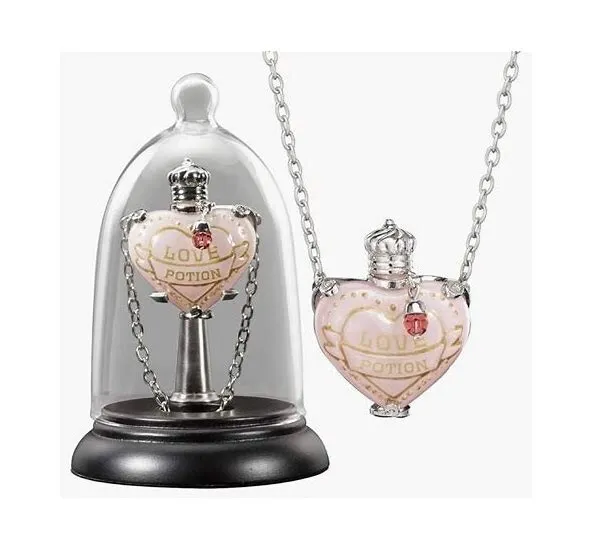 HARRY POTTER LOVE Potion Pendant And Glass Display New $75.00 - PicClick