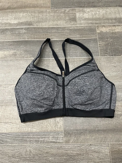 Victoria Sport by Victoria's Secret Sports Bra Women's Size 36C Heathered Gray *