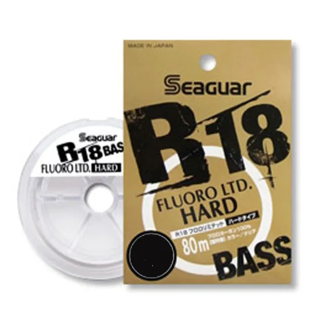 Seaguar R18 Fluoro LTD Hard Bass Fluorocarbon Vorfach Material (0,22 EUR/m)