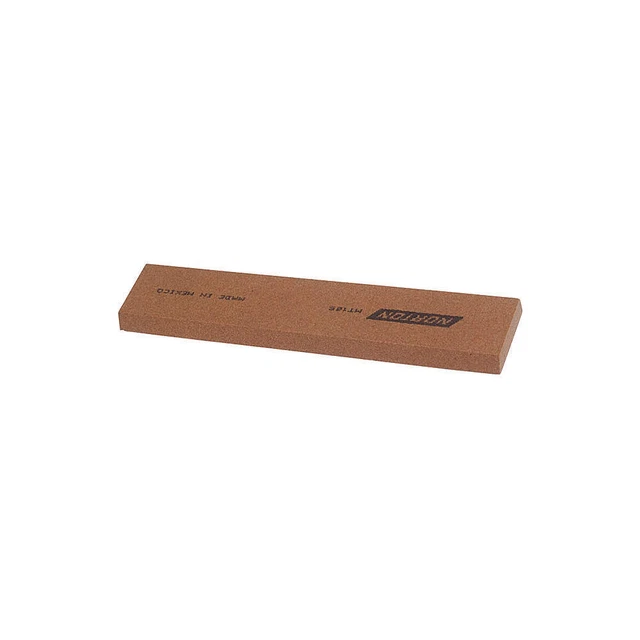NORTON 61463687420 Single Grit Sharpening Stone,A/O,Medium