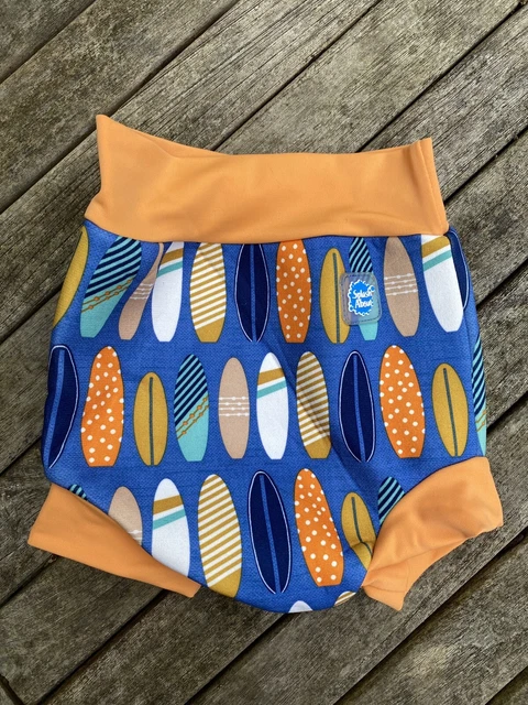 Pantaloni da nuoto SPLASH ABOUT bambini bambine Happy Nappy UPF 50+ taglia media 3-6 Mths