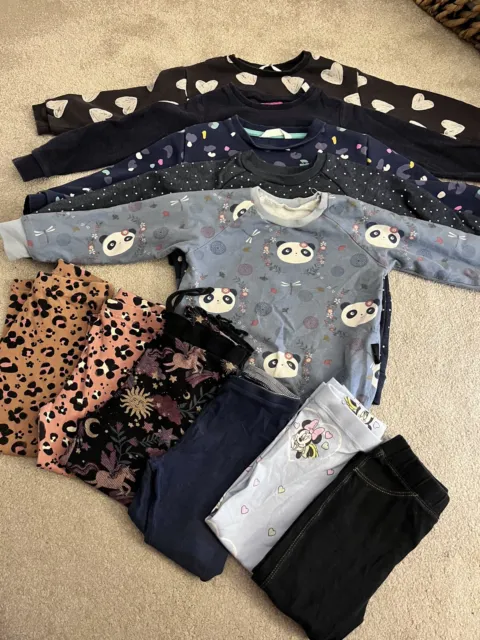 Girl 2-3 Years Bundle Jumpers And Leggigns