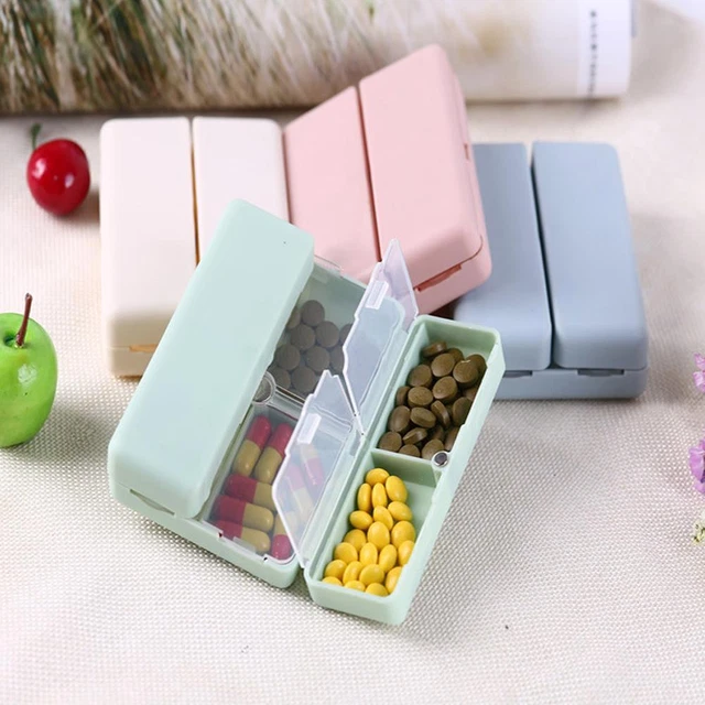 Week & A Day Pill Box Organiser Tablet Medicine Holder Dispenser Storage 7 G0G5