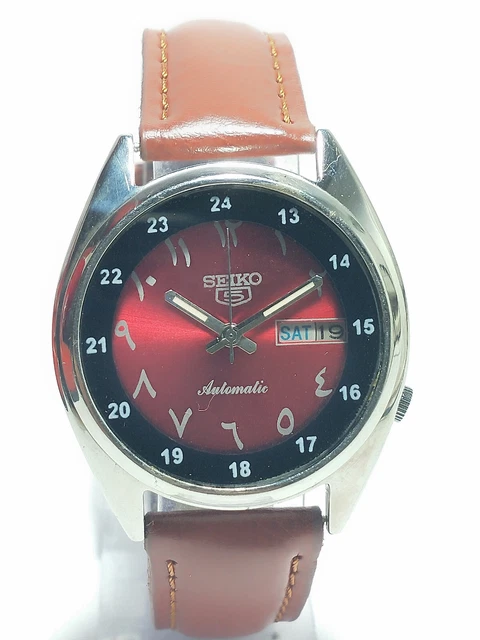 Vintage  Seiko  Automatic Movement Day Date Analog Dial Wrist Watch F230