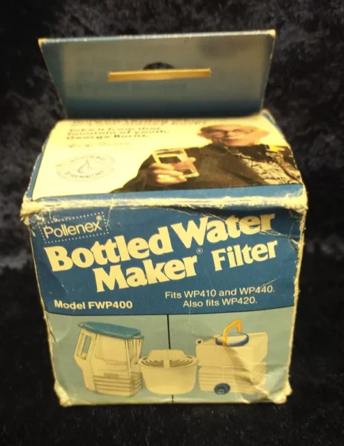 1989 Pollenex Bottled Water Maker Filter FWP400