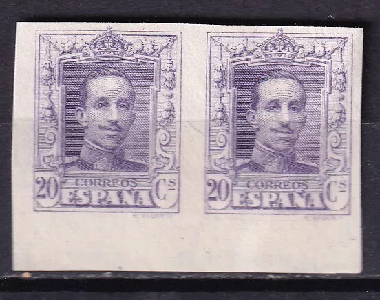 España 1922 - Alfonso XIII - Vaquer - Edifil 316s - Pareja - MNH