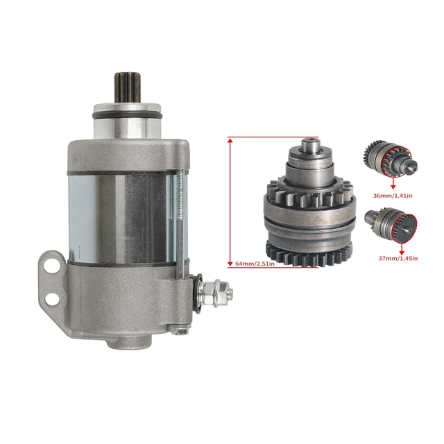 STARTER MOTOR WITH Drive Bendix for KTM Motorcycle 250XCW 300XCW 250 XC