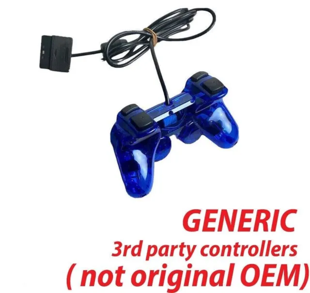 Controller For Sony PS2 Wired Vibration Shock Game Pad Joystick Joypad