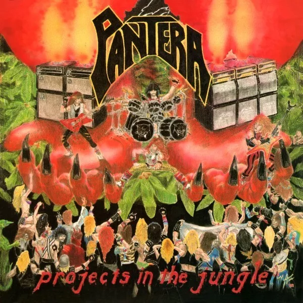Pantera-Projects in the jungle cd-no Metallica,Megadeth,Testament,Slayer,Anthrax