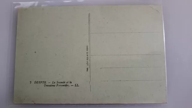 CPA Egypt. Egypte -  2é and 3é pyramids 2