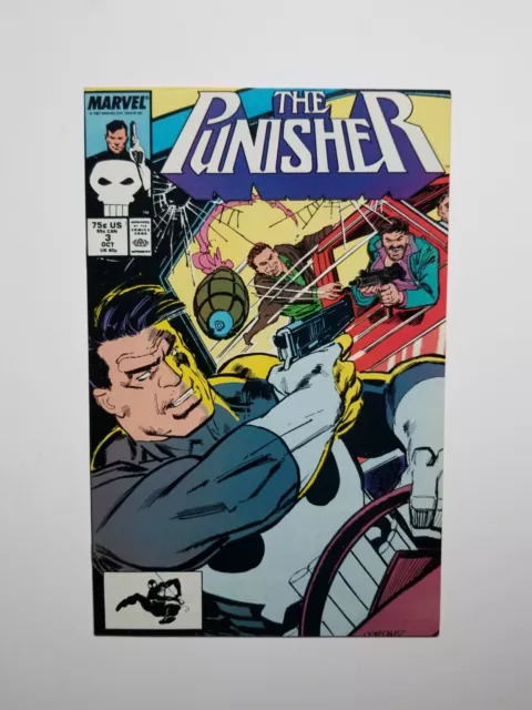 The Punisher #3 (1987) Marvel Comic Book 1st Ongoing Series!!!!