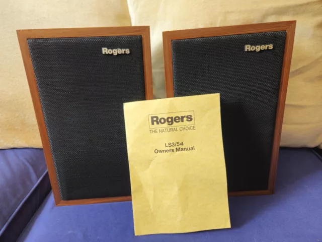 Rogers LS3/5a Speaker BBC Broadcast monitor