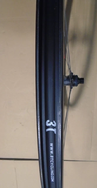 3T Discus C35 Team Stealth Rear Weel 700C SHIMANO/SRAM BLACK ! 8