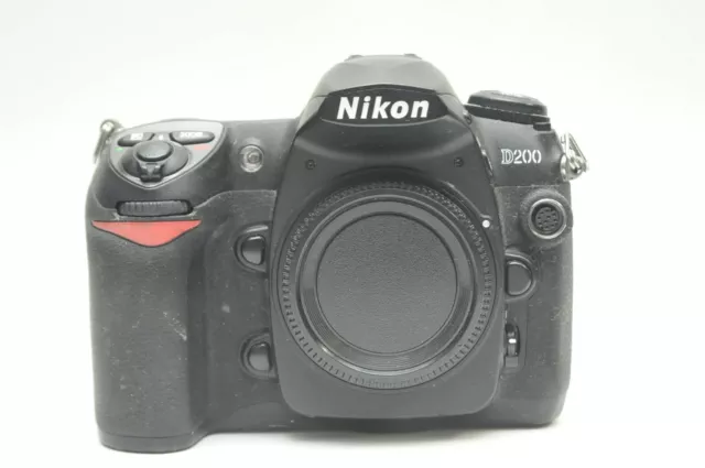 Nikon D200 10.2MP DX Digital SLR Camera *FOR PARTS AS IS*