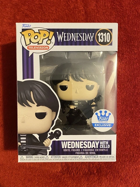Funko Pop Television Wednesday Wednesday Addams with Cello #1310 Funko Exclusive