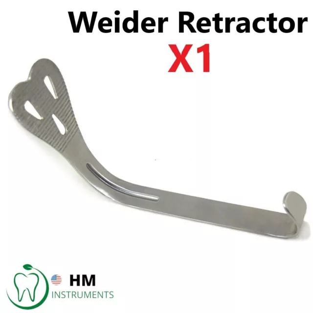 Weider Retractor Tongue Cheek Lip Mouth Opener Tissue Retractor Tools CE