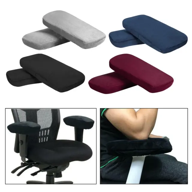 Memory Foam Office Chair Armrest Pads Comfy Gaming Chair Arm Rest