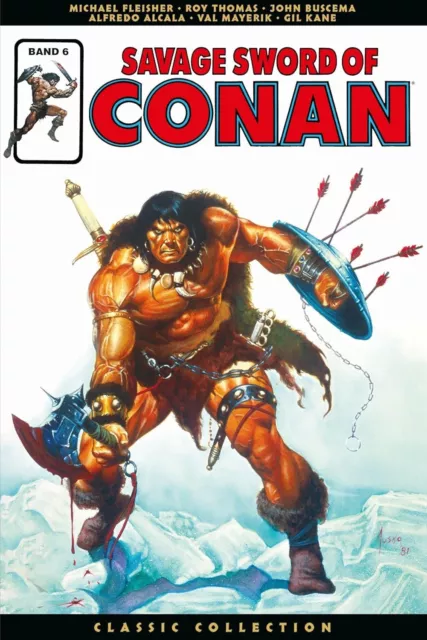 Savage Sword of Conan: Classic Collection 6  1012   Seiten HC Panini