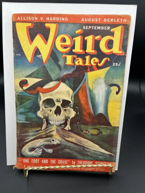 Weird Tales Pulp 1st Series Sep 1949 Vol. 41 #6 VG