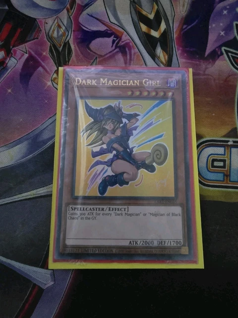 thumbnail image 2 of YUGIOH Dark Magician Girl LART-EN035 – Ultra Rare, Limited Edition, Sealed Promo Mint 2 of 4