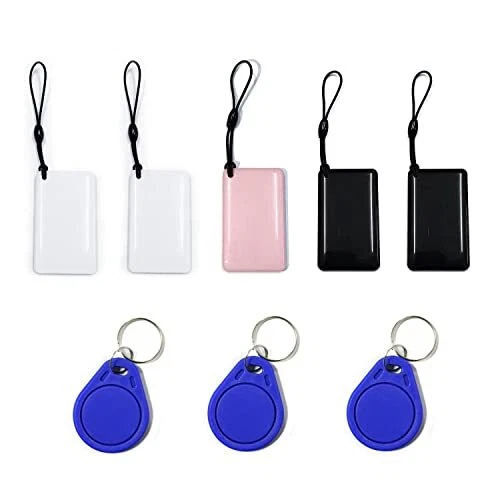 IC Card Fob Lock Door, 13.56 Mhz Smart TTLock Key, Tarjeta Keyfob, 8 Packs
