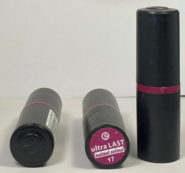 (1) Essence  Ultra Last Instant Color Lipstick  #17 BUR-BERRY FREE SHIPPING!!!!
