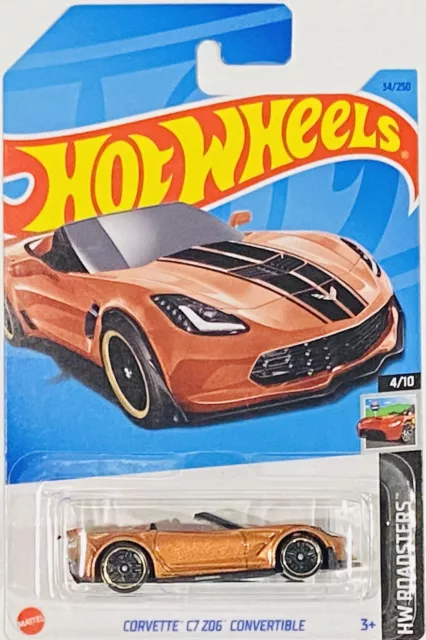 HOT WHEELS CORVETTE C7 Z06 Convertible Rose gold 2023 N Case