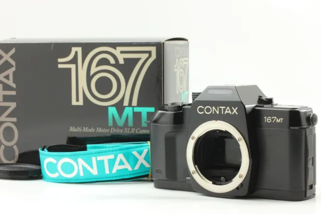 BOXED [Near MINT] Contax 167MT 35mm SLR Film Camera Body From JAPAN