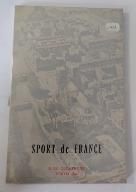 Sport de France jeux olympiques Tokyo 1964