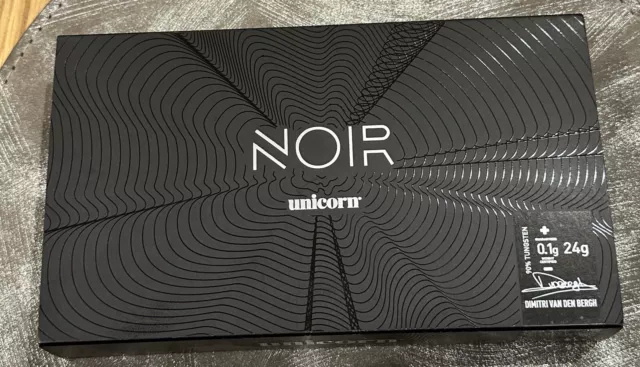 Brand New Unicorn Noir Dimitri Van Den Bergh 90% Tungsten Darts - 24g