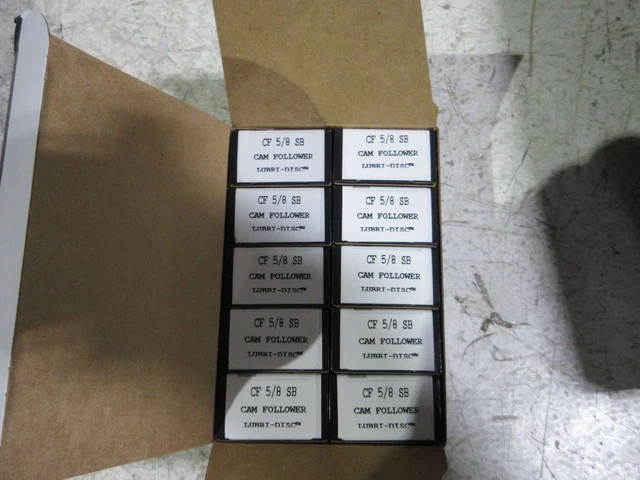 Lot of 10 McGill Cam Follower Bearing PN: CF 5/8 SB