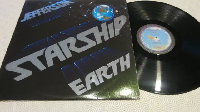Jefferson Starship Earth LP 1978 **SEHR GUTER ZUSTAND+/NEUWERTIG**LYRISCH INNEN**KOSTENLOSER VERSAND*
