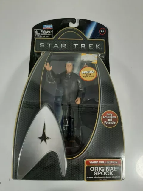 2009 Playmates Toys Star Trek Warp Collection 6inch Figure - Original Spock