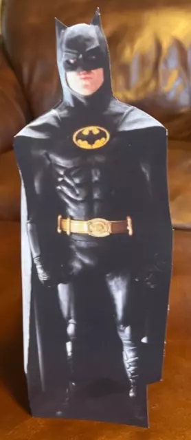 Batman Michael Keaton Figure Tabletop Display Standee10 1/4" Tall